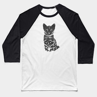 Let's draw a cat. Baseball T-Shirt